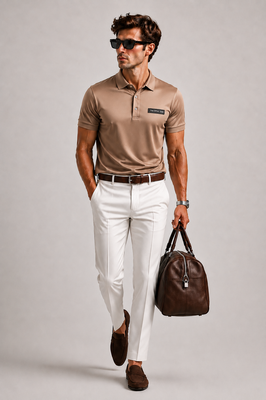 Sceptre Polo | Suede Camel
